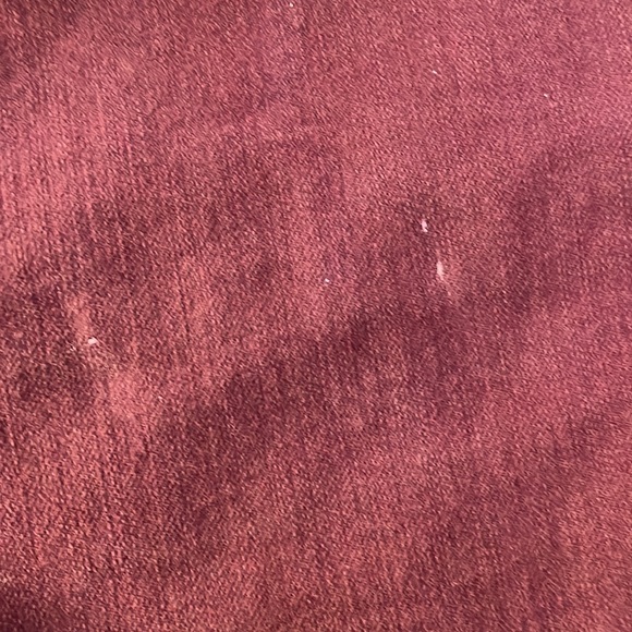 Woman’s Jean shirts American Eagle size 16 maroon - Picture 5 of 6